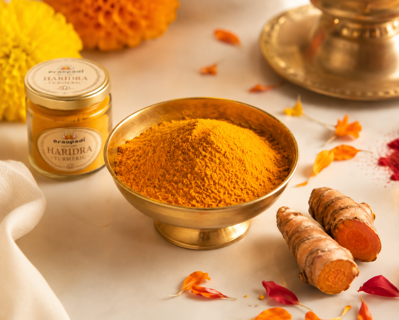Turmeric — pure pooja product by Draupadi